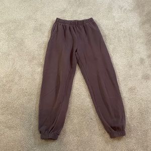 Brown sweats!